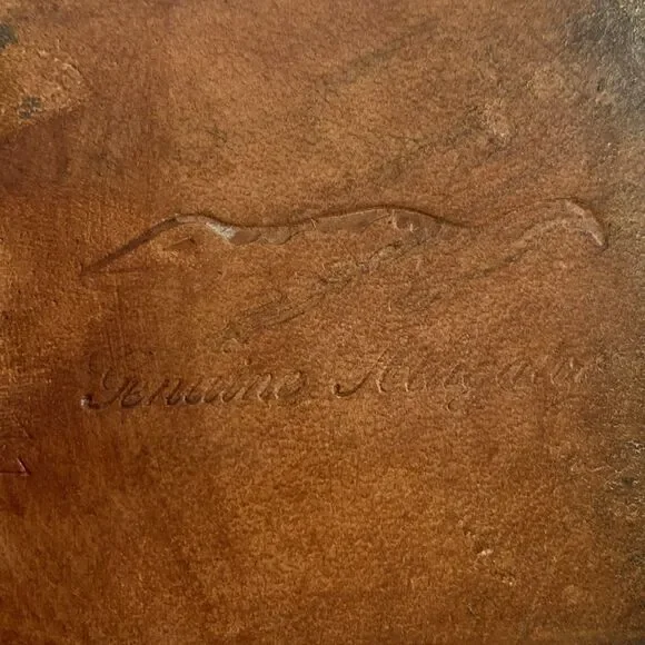 MAURI Men’s Genuine Alligator Leather Oxfords Size 11 M. Made in Italy. - Picture 9 of 11